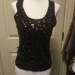 J Crew Sequined Sweater Tank
